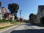 2016-08-20 10 12 12 View north along Maryland State Route 27 (Liberty Street) at Chase Street in Westminster, Carroll County, Maryland